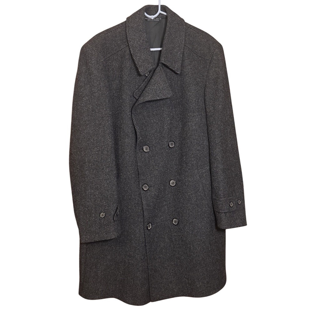 Rare Vintage Robert Allen Wool Overcoat Made Czechoslovakia See Pics for Measure